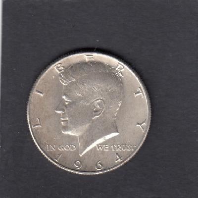 Beschrijving: 1/2 Dollar KENNEDY 